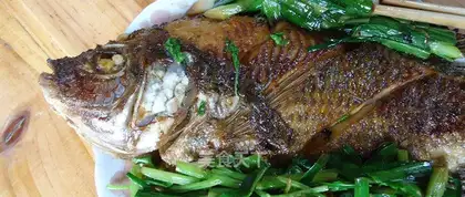 Home burning fish