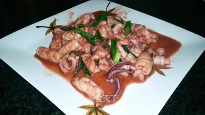 Southern milk burns squid