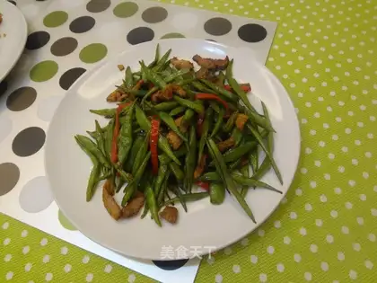 Four seasons of bean fried meat