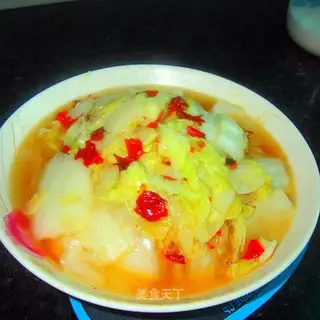 Hot cabbage