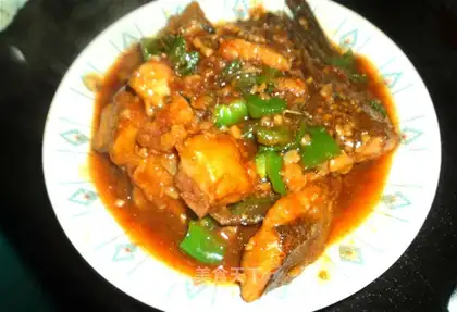 Red-burned fish