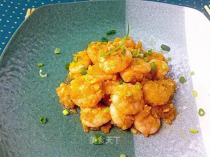 Gold shrimp balls