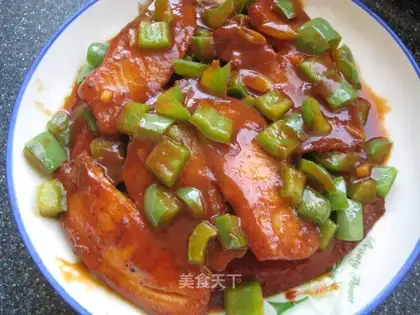 Snack of red catfish