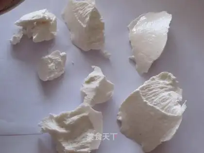 Homemade potato powder