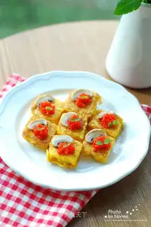 Fishseed egg toast