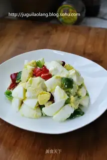 Garlic eggs
