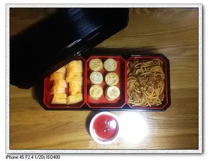 Fish fragrance pasta