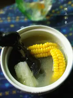 Roast corn soup from Weishan