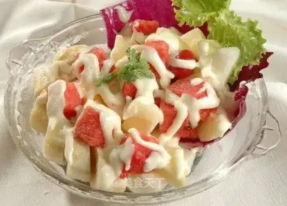 Homemade salad sauce