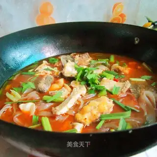 A soup pot of fan fish