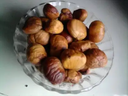 Baked chestnuts