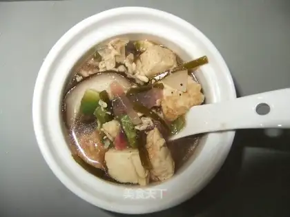 Sour tofu soup
