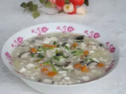 Flaming mushroom tofu