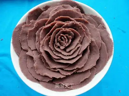 Homemade red bean sand