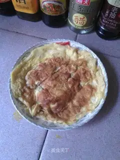 Fried omelet
