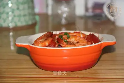 Tomato, shrimp