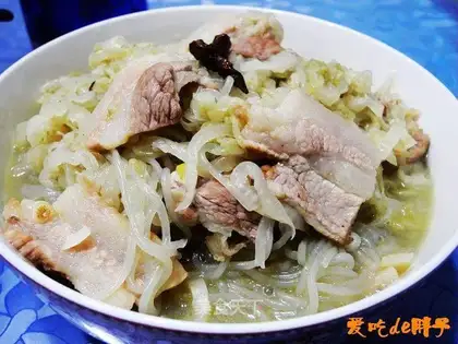 Pork sour stew