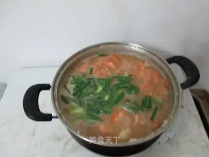 Favorite shrimp congee
