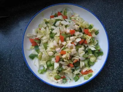 The cheese salad