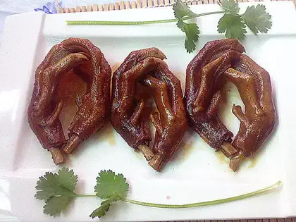 Spicy duck palm