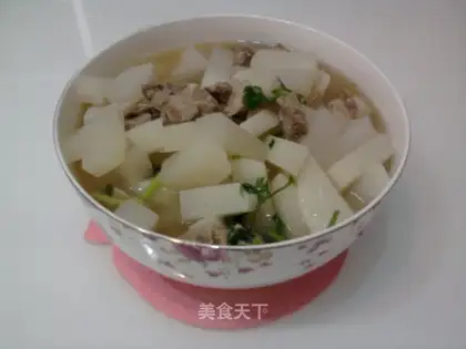 Tonic radish soup