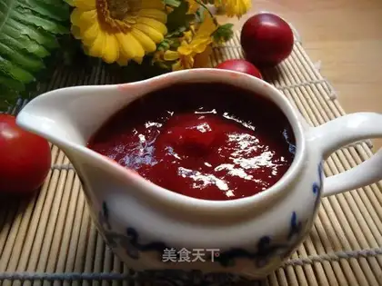No water plum jam