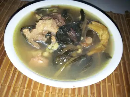 Piggy bone soup