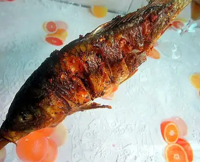 Boiled fish