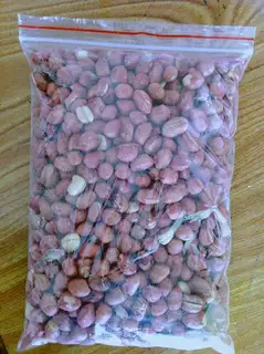 Salty peanut rice