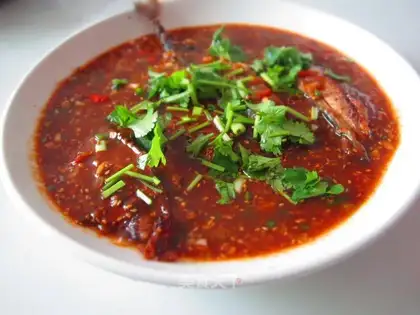Soy sauce and gillfish