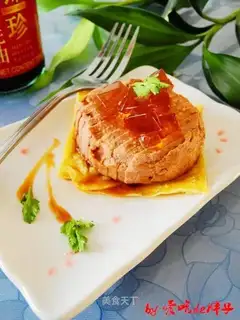 foie grass with pelican juice