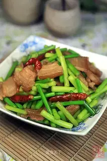 Garlic fried meat