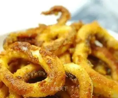 Curry squid