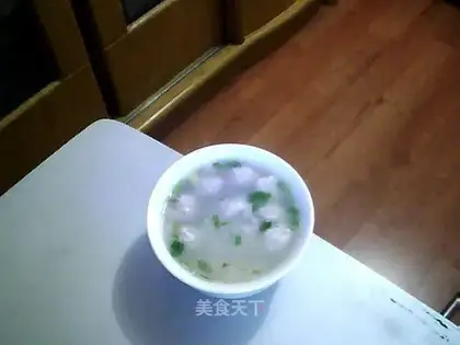 Winter melon and pork meatball soup