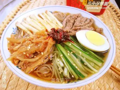 Korean cold noodles
