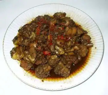 Home-cooked chicken
