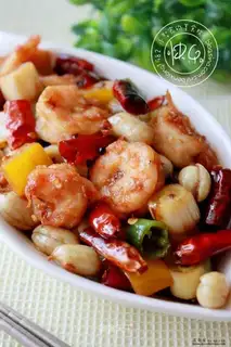 Kung Pao Shrimp Balls