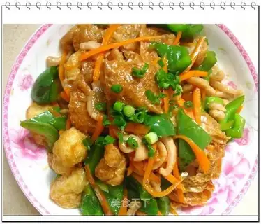 stir-fried shredded pork with mixed brocade