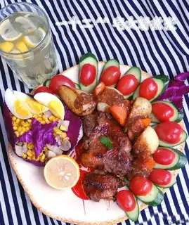 Special black pepper chicken steak