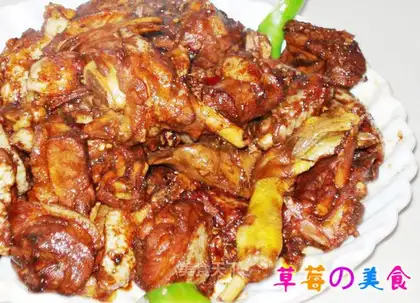 Braised duck