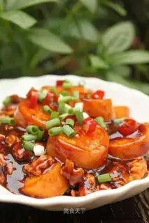 Minced pork and jade bean curd