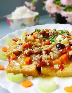 Private version of home-made tofu