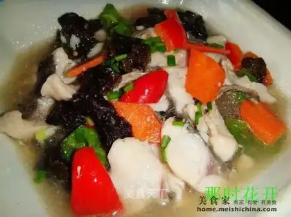 colorful fish slices