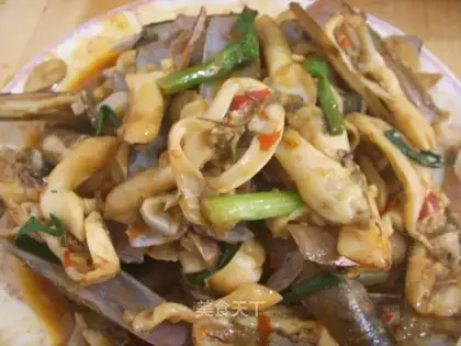 Black pepper razor clam