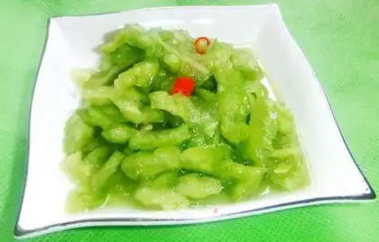 Cold balsam pear
