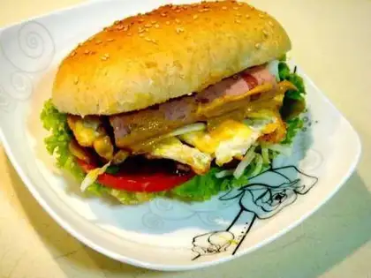 assorted sandwich