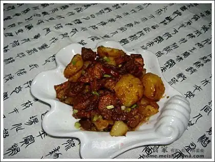 braised pork and potato