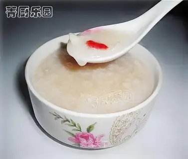 Tremella lily japonica rice porridge