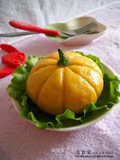 Glutinous rice pumpkin fruit