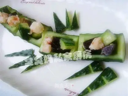 Beijing-style pickled melon shrimp